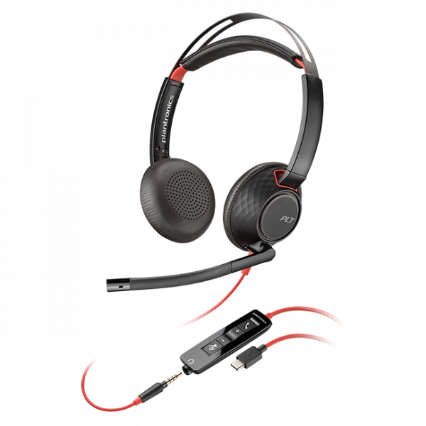 Poly Blackwire 5220 Binaural USB-C Headset
