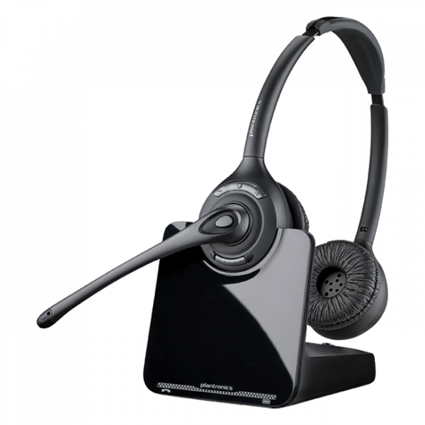 Poly CS520 Binaural Wireless DECT Headset for Deskphone