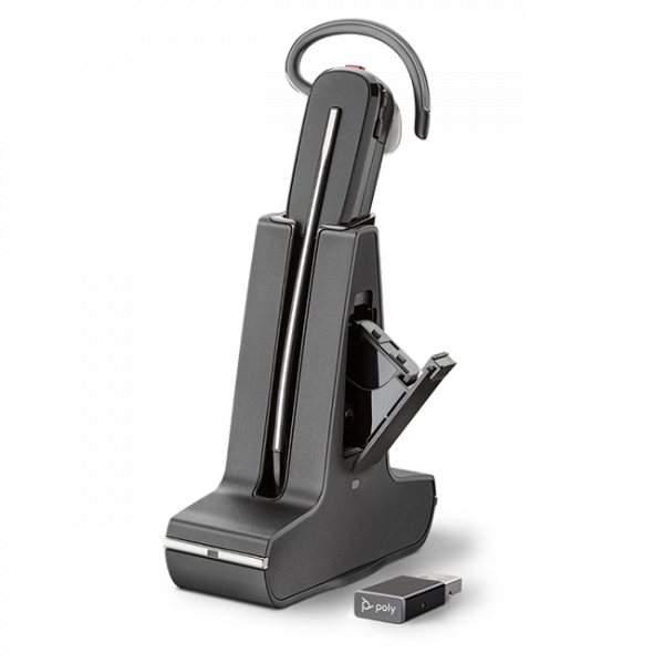 Poly Savi 8245 UC Convertible Wireless DECT Headset for PC